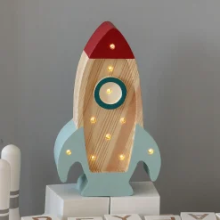 Mini Rocket Ship Lamp