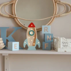 Mini Rocket Ship Lamp
