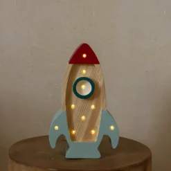Mini Rocket Ship Lamp