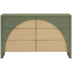 Moab 6-Drawer Assembled Dresser