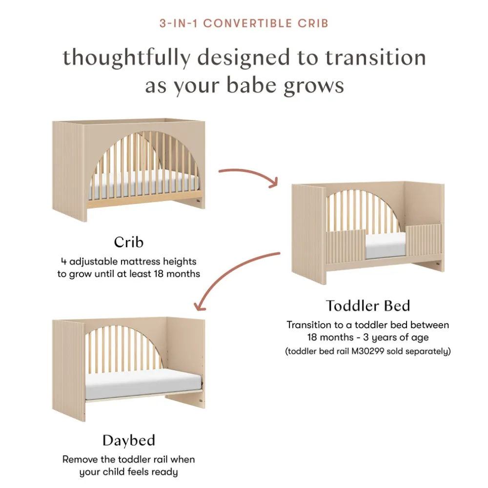 Moab 3-in-1 Convertible Crib