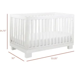 Modo 3-in-1 Convertible Crib with Toddler Bed Conversion Kit