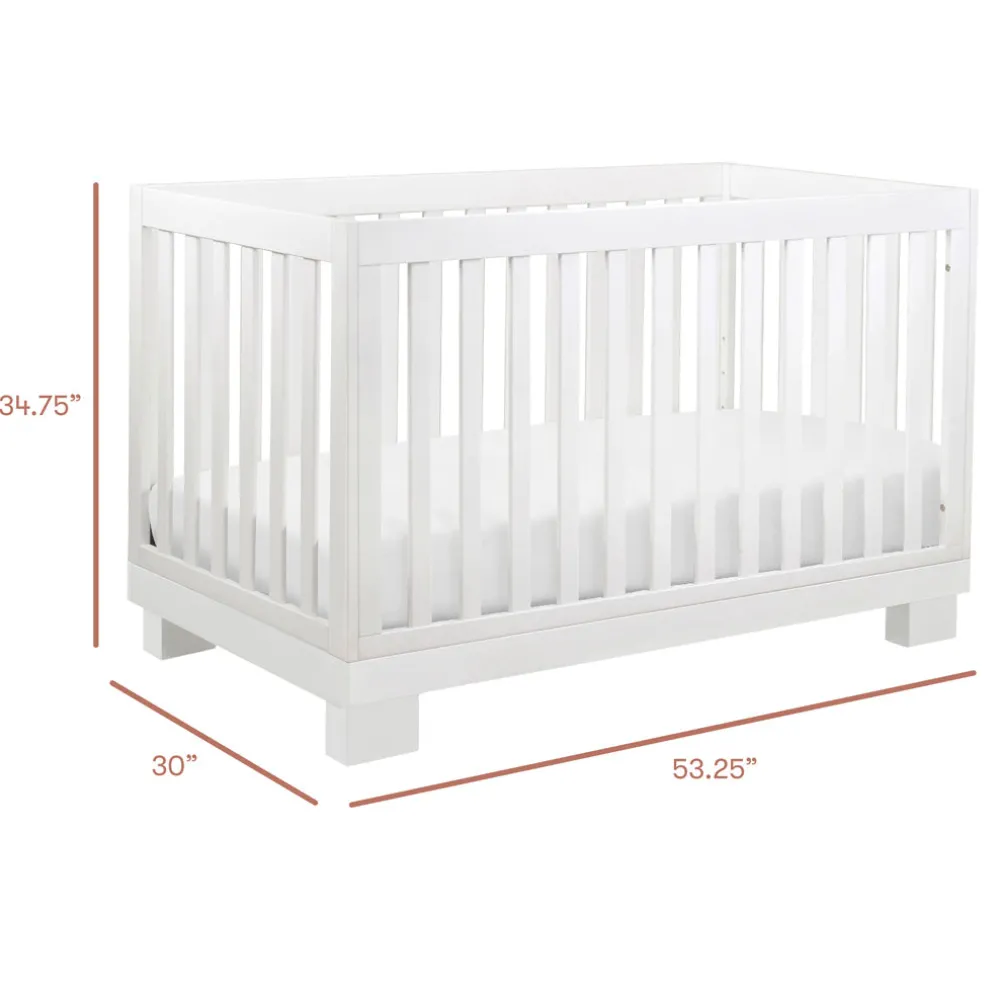Modo 3-in-1 Convertible Crib with Toddler Bed Conversion Kit
