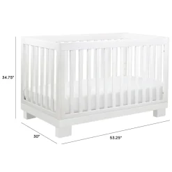 Modo 3-in-1 Convertible Crib with Toddler Bed Conversion Kit