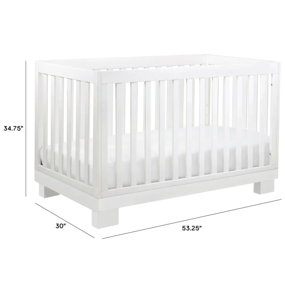 Modo 3-in-1 Convertible Crib with Toddler Bed Conversion Kit