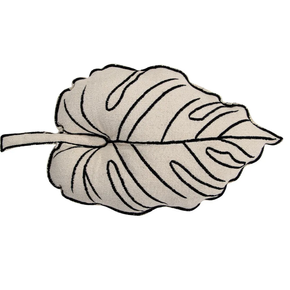 Monstera Leaf Washable Cushion