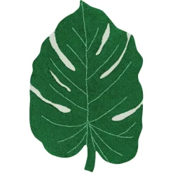 Monstera Leaf Washable Rug