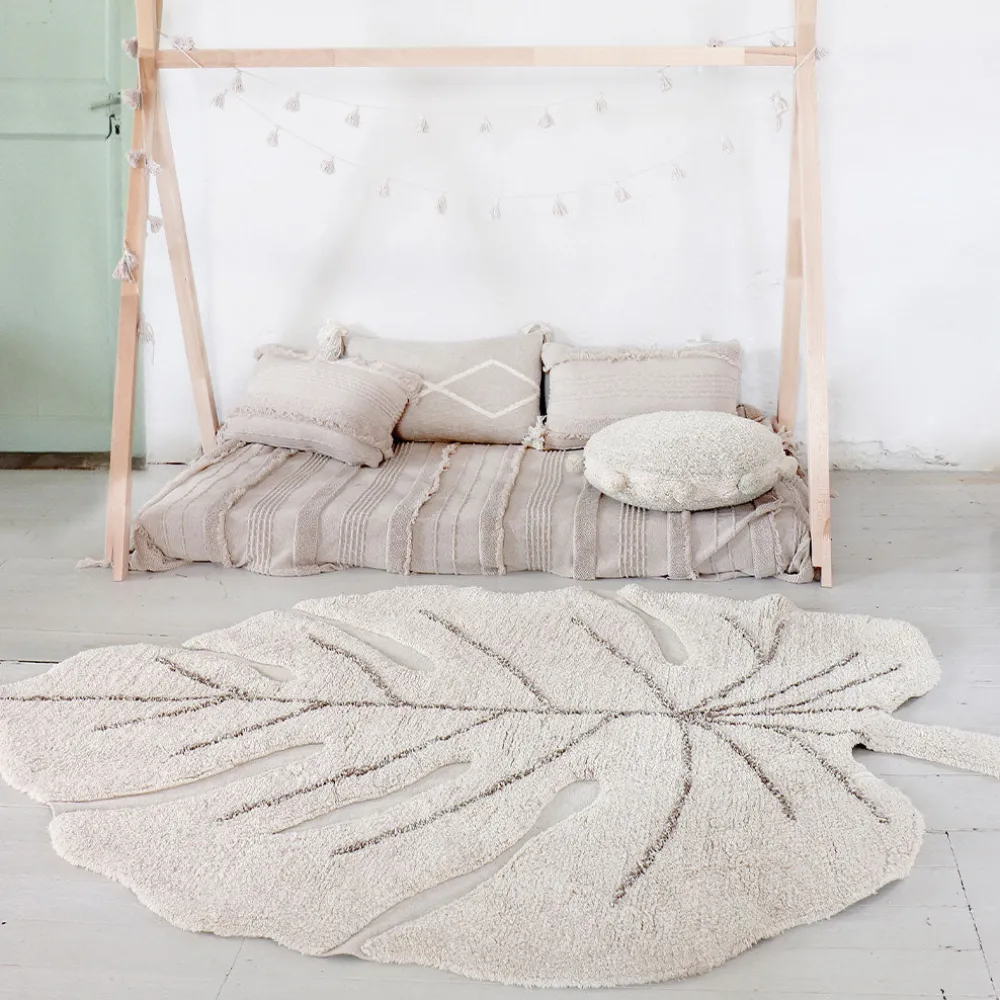 Monstera Washable Rug