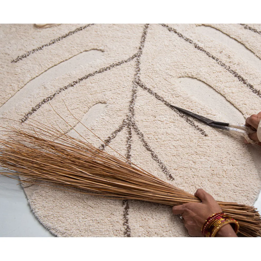 Monstera Washable Rug