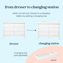 Morgan 6-Drawer Dresser
