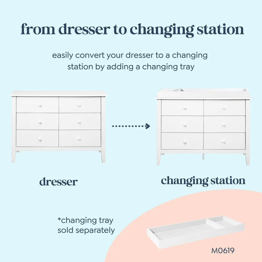 Morgan 6-Drawer Dresser
