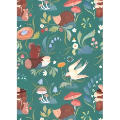 Mushroom Forest Mural