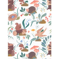 Mushroom Forest Mural