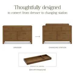 Nantucket 7-Drawer Assembled Dresser