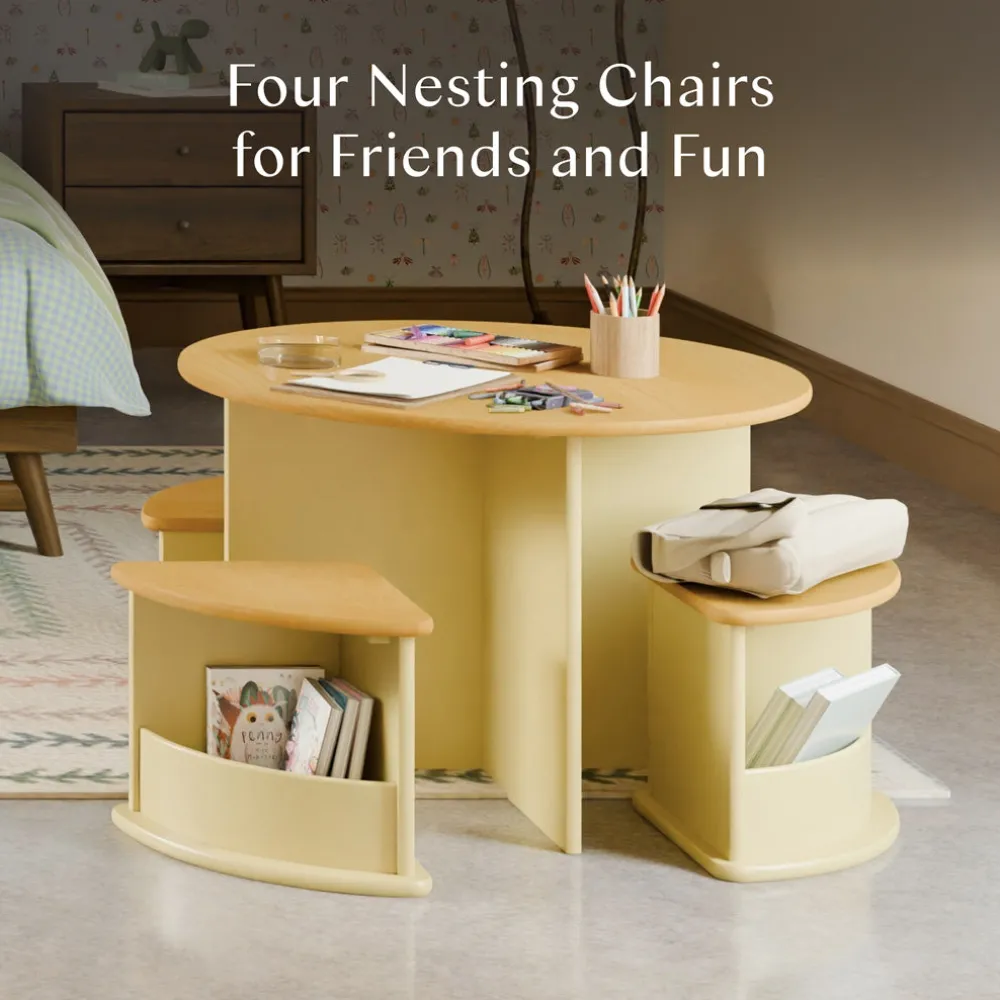 Nessa Nesting Play Table and Chair Set