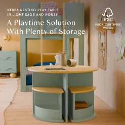 Nessa Nesting Play Table and Chair Set