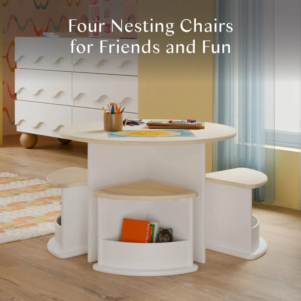Nessa Nesting Play Table and Chair Set