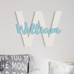Nursery Initial & Name On It