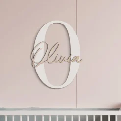 Nursery Initial & Name On It
