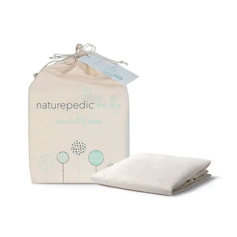 Oval Crib Fitted Protector Pad