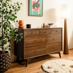 Palma 7-Drawer Assembled Double Dresser
