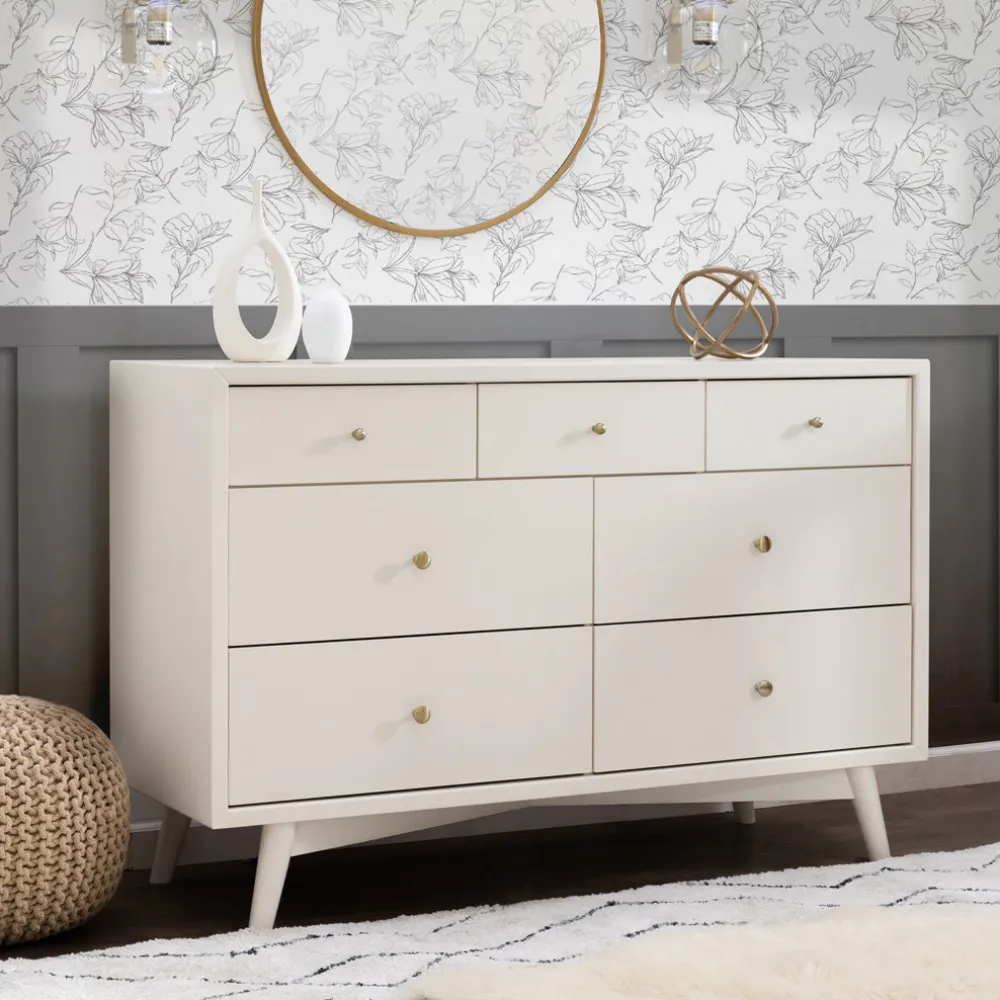 Palma 7-Drawer Assembled Double Dresser