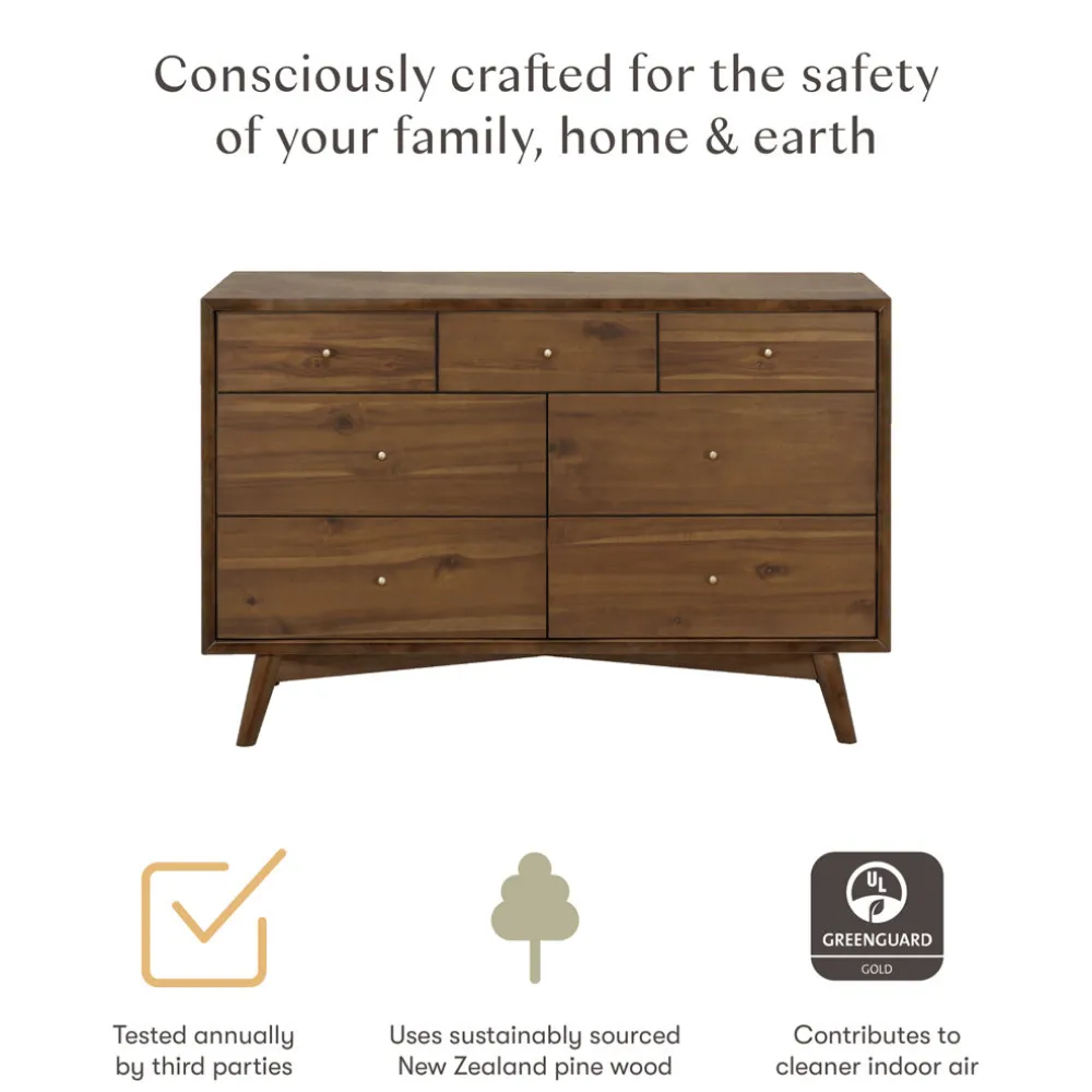 Palma 7-Drawer Assembled Double Dresser