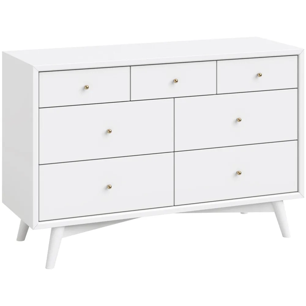 Palma 7-Drawer Assembled Double Dresser