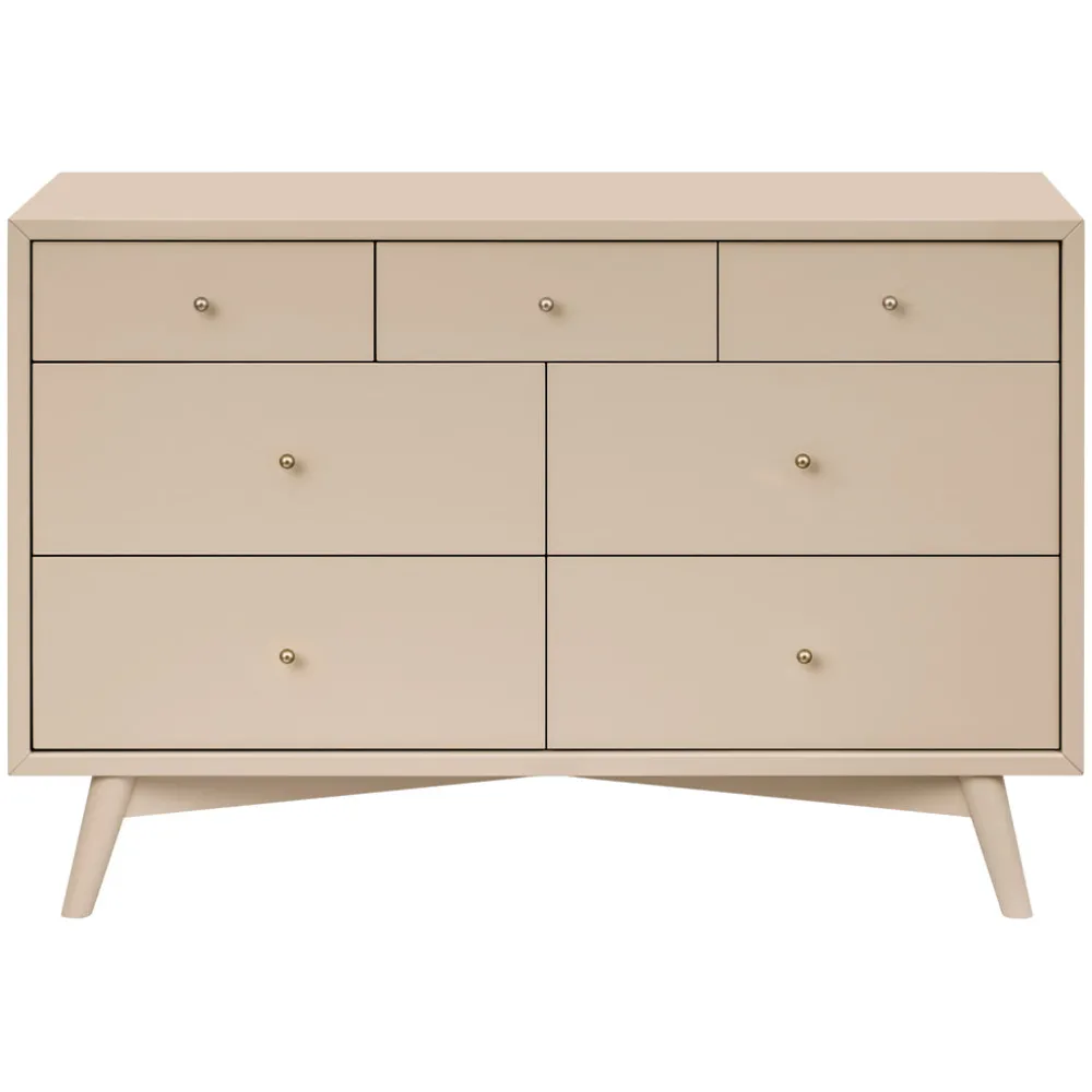 Palma 7-Drawer Assembled Double Dresser