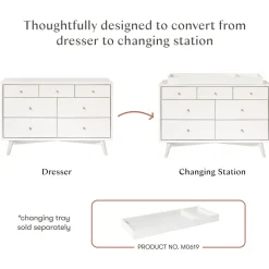 Palma 7-Drawer Assembled Double Dresser