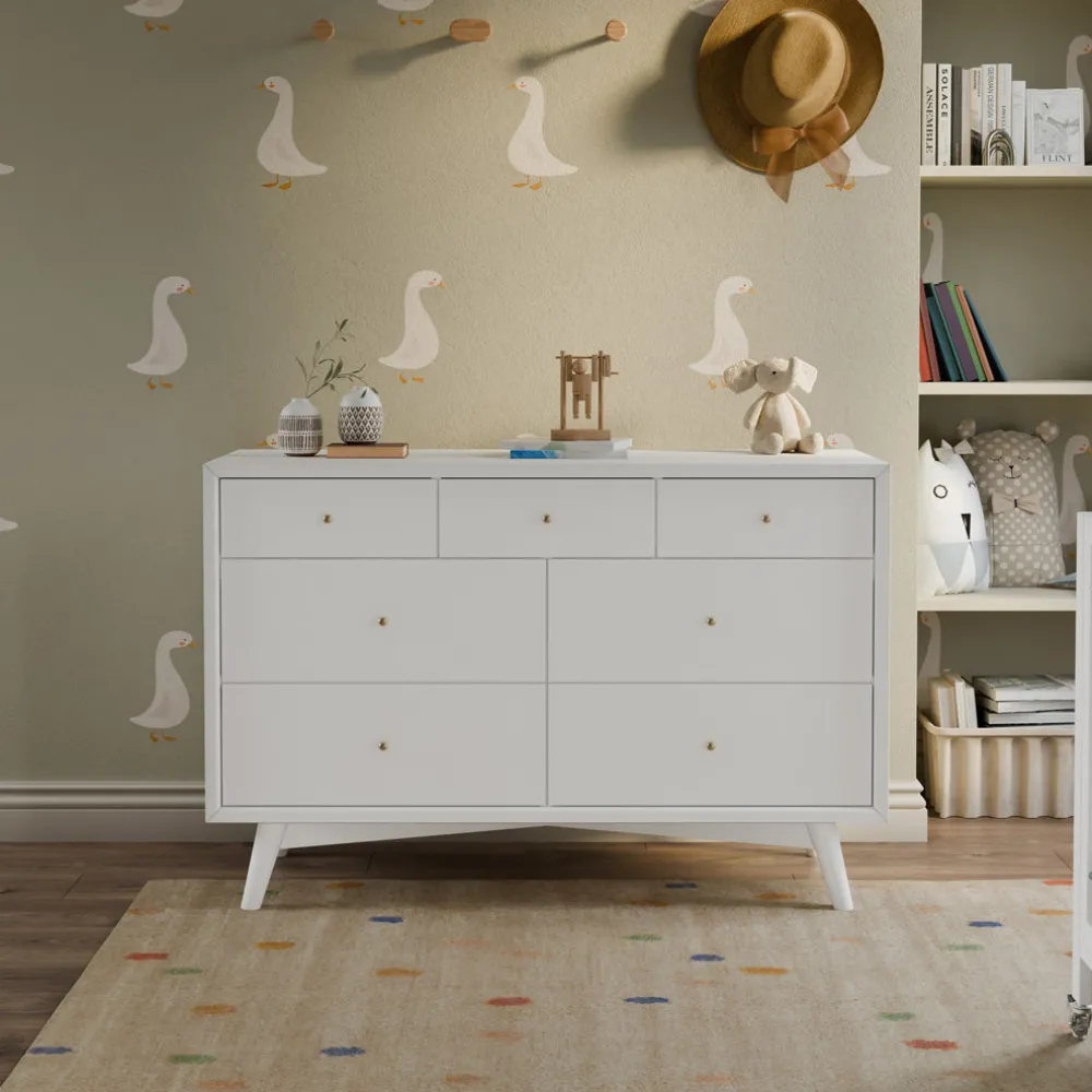 Palma 7-Drawer Assembled Double Dresser