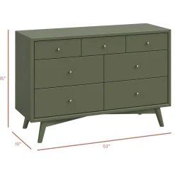Palma 7-Drawer Assembled Double Dresser