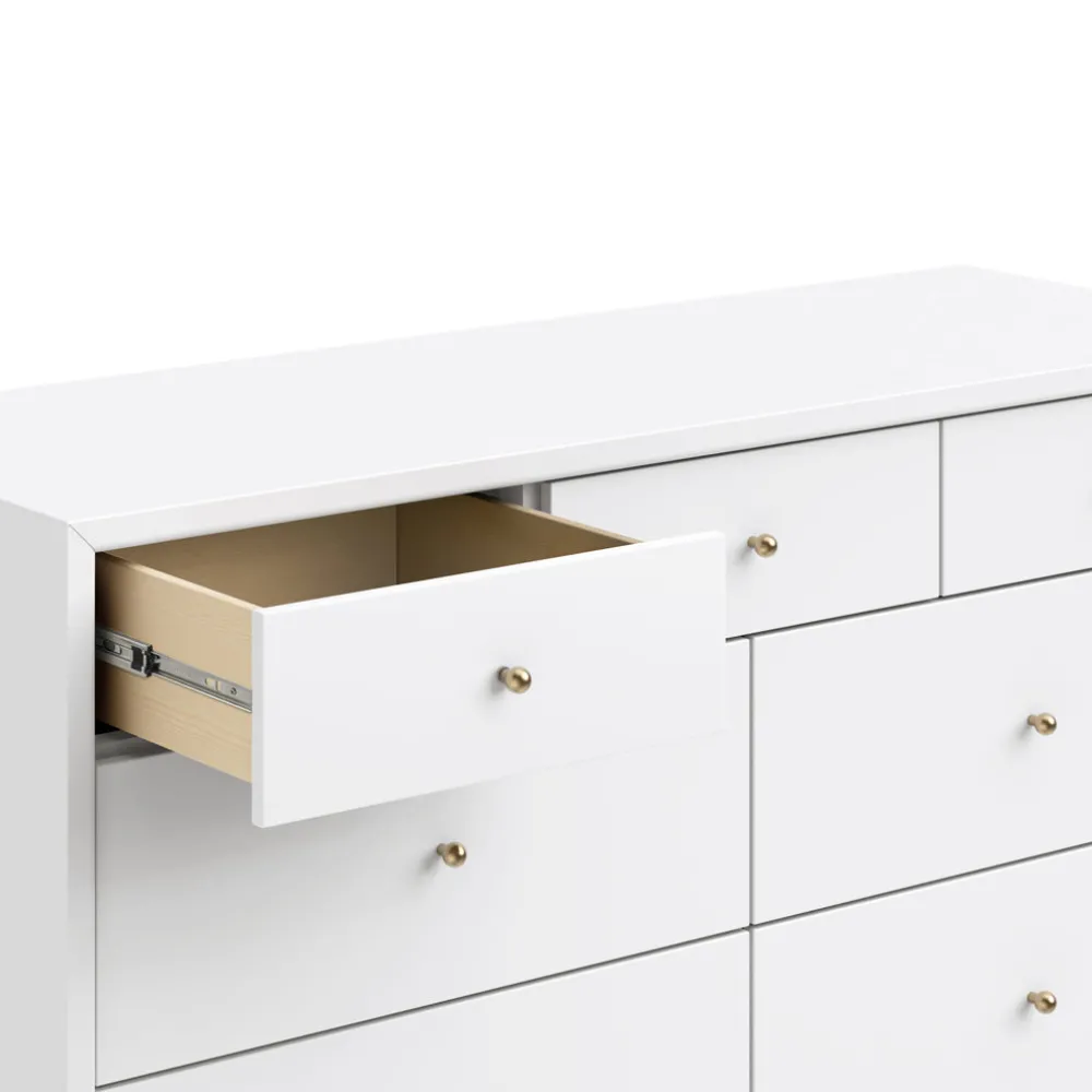 Palma 7-Drawer Assembled Double Dresser