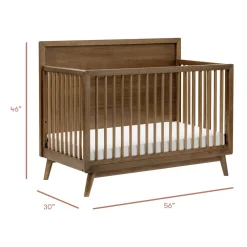 Palma 4-in-1 Convertible Crib + Toddler Bed Conversion Kit