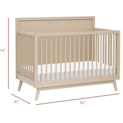 Palma 4-in-1 Convertible Crib + Toddler Bed Conversion Kit