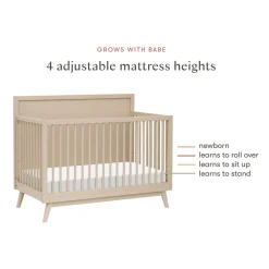 Palma 4-in-1 Convertible Crib + Toddler Bed Conversion Kit