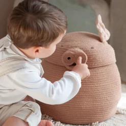 Peggy the Pig Basket