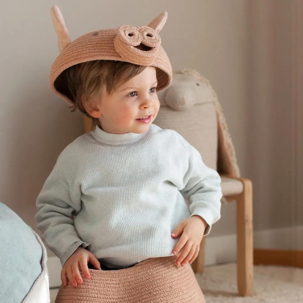 Peggy the Pig Basket
