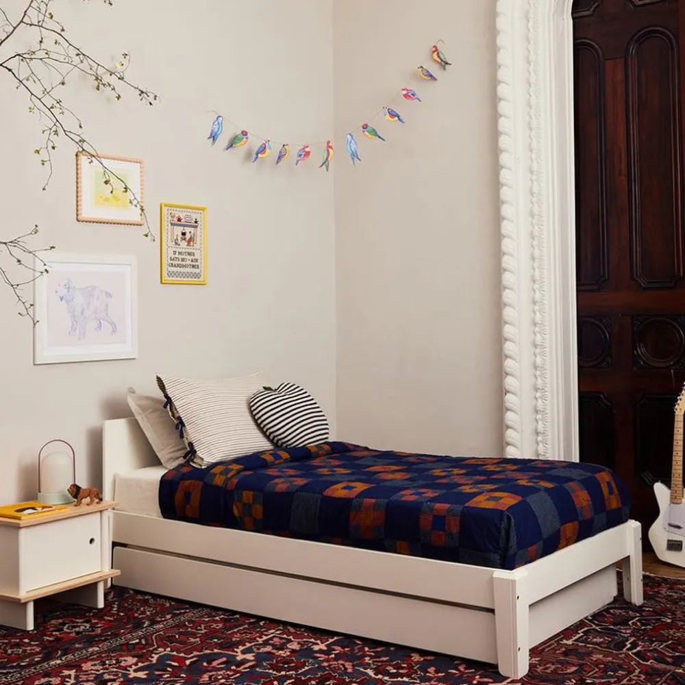 Perch Twin Bed in White