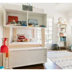Perch Twin Bunk Bed Storage Console