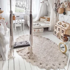 Pine Cone Washable Rug