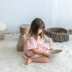 Pine Cone Washable Rug