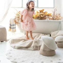 Pine Cone Washable Rug