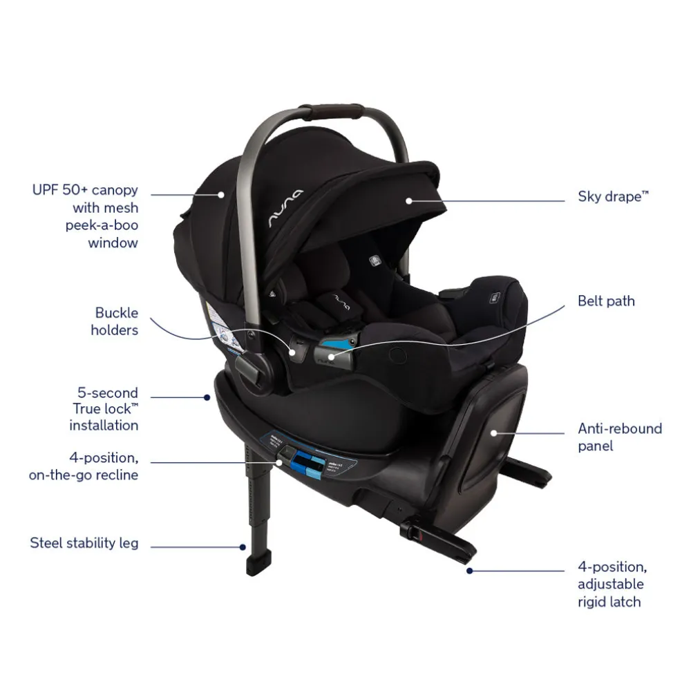 PIPA rx Car Seat + RELX base