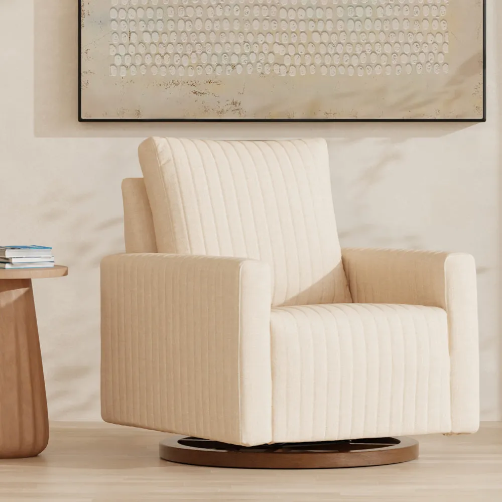 Poe Channeled Swivel Glider