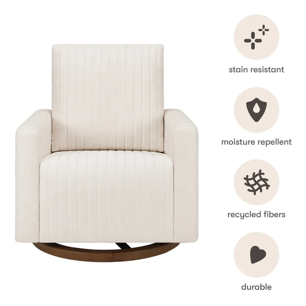 Poe Channeled Swivel Glider