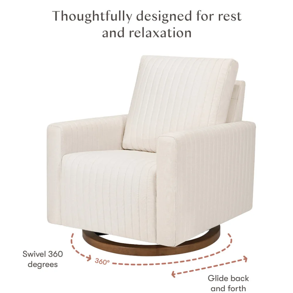 Poe Channeled Swivel Glider