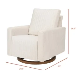 Poe Channeled Swivel Glider