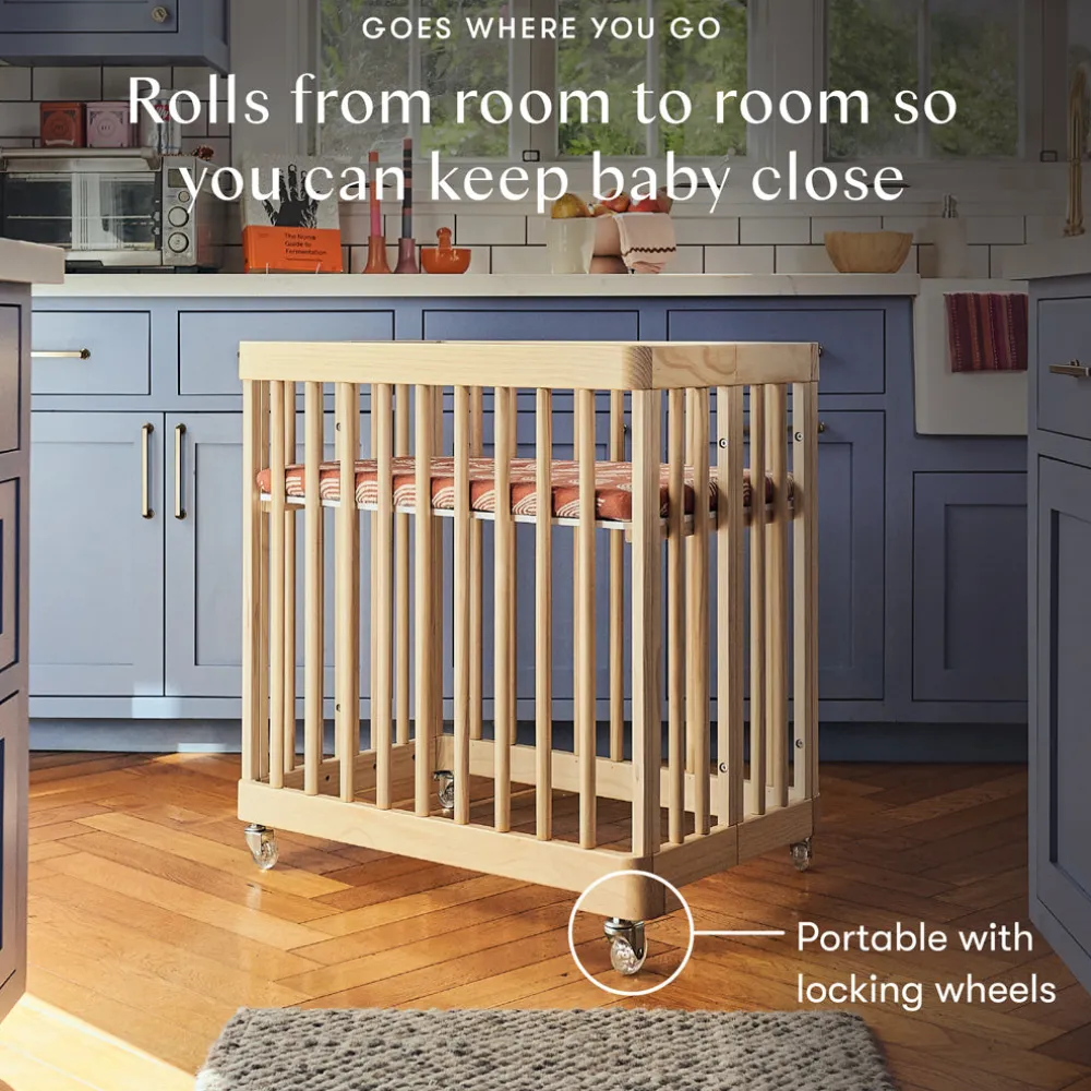 Pogo 8-in-1 Convertible Crib with All-Stages Conversion Kits