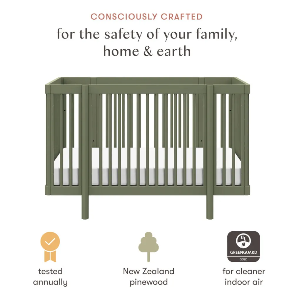Pogo 8-in-1 Convertible Crib with All-Stages Conversion Kits